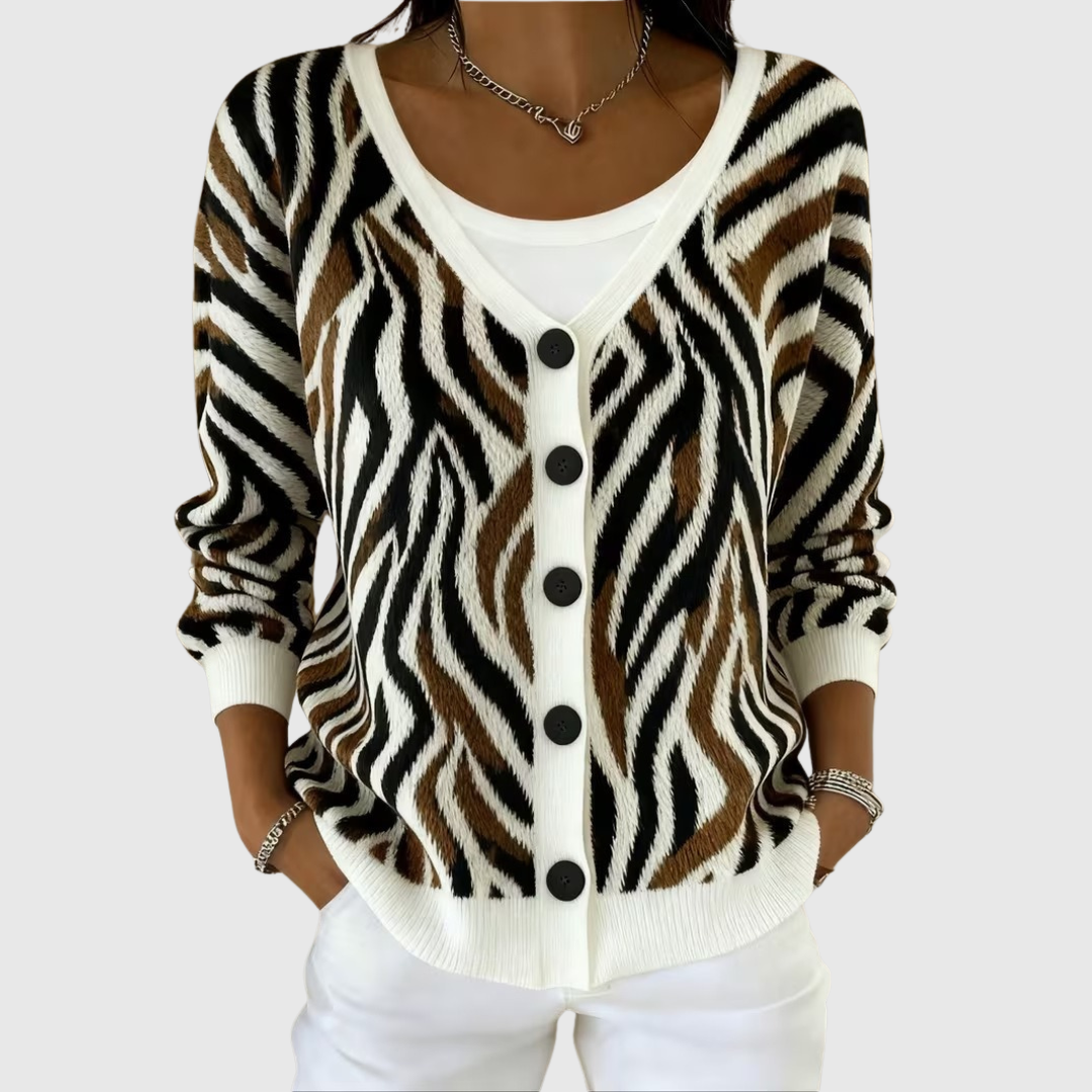 Gema | Cardigan en maille boutonné