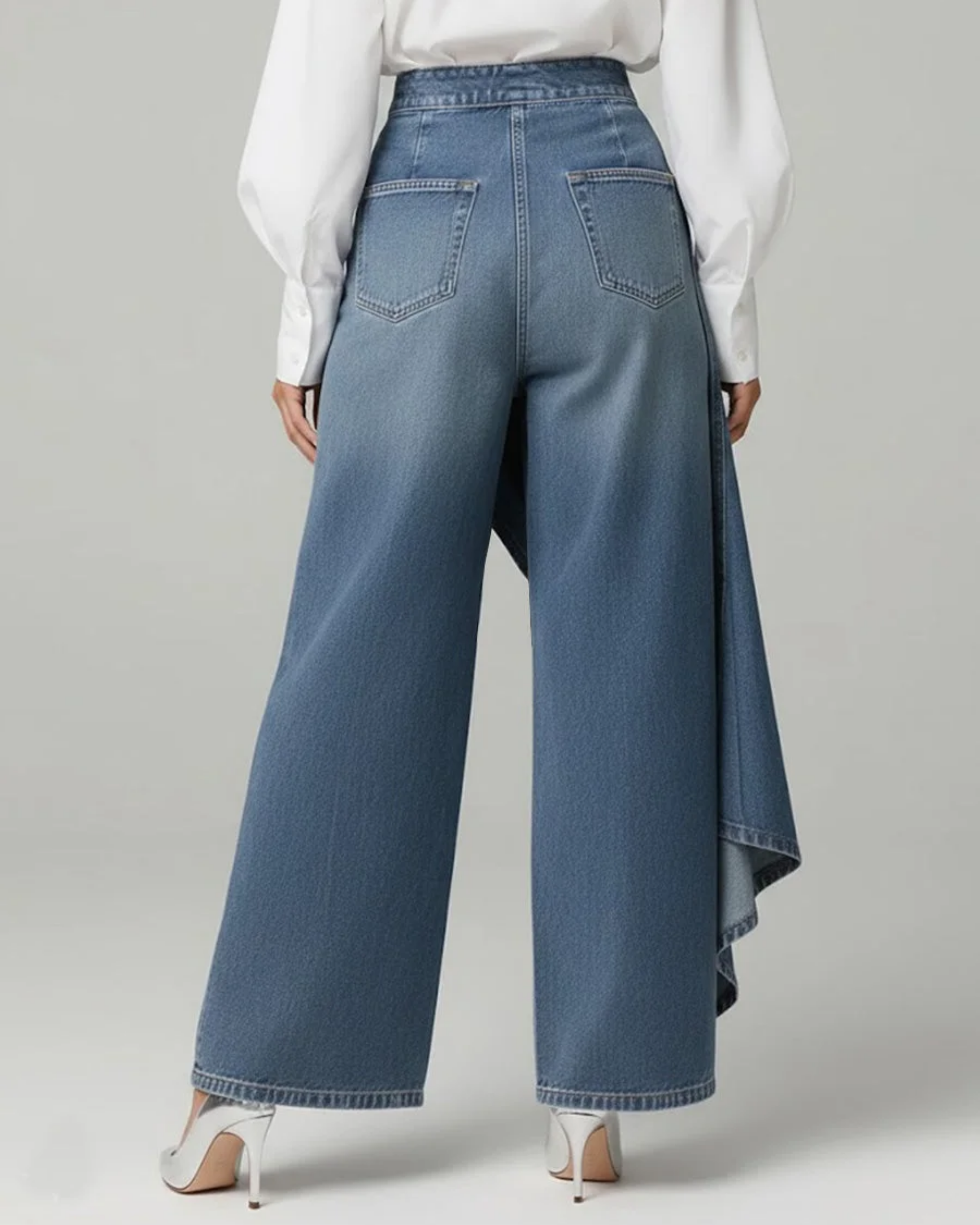 Audrey | Pantalon portefeuille en jean