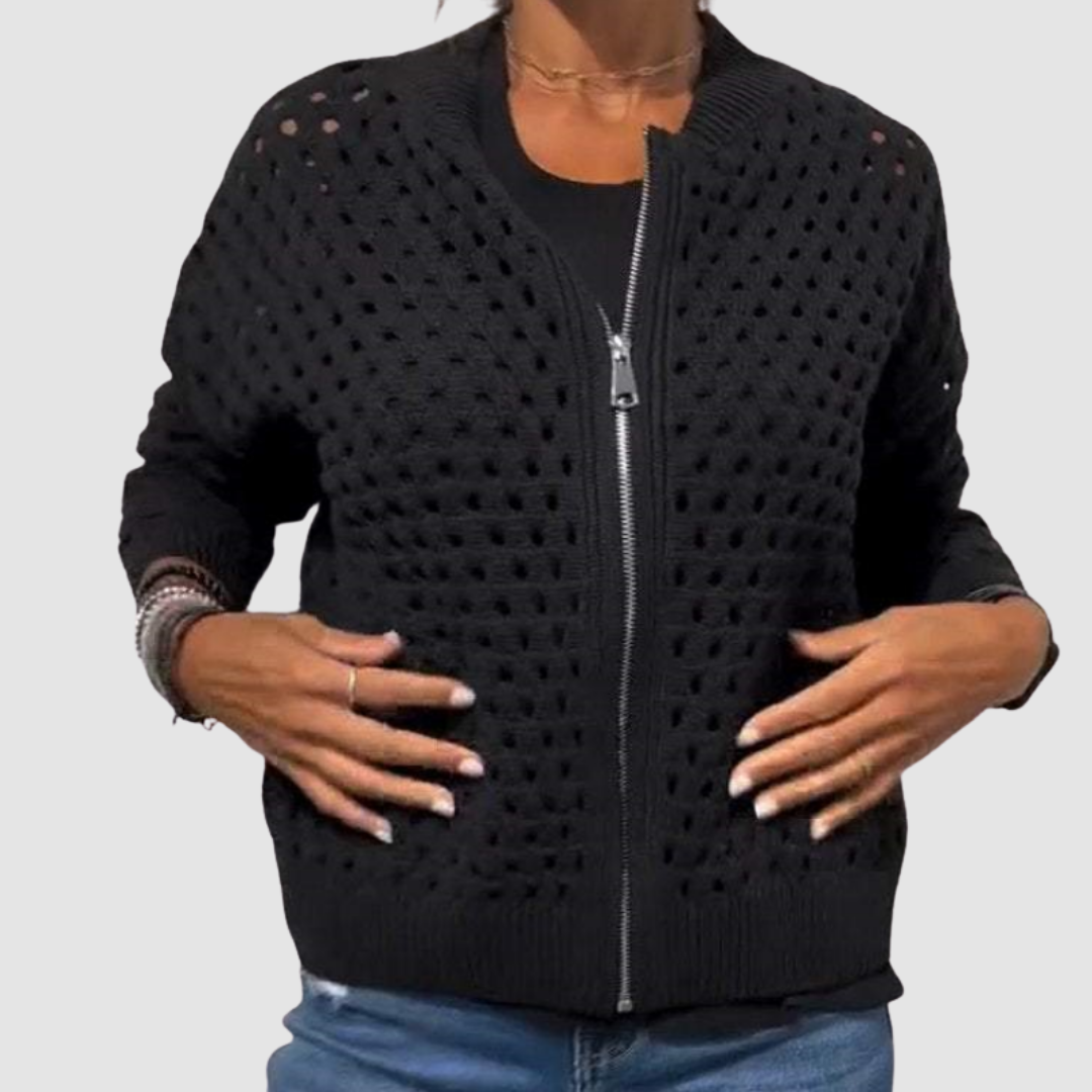 CONSTANCE | CARDIGAN EN MAILLE PREMIUM
