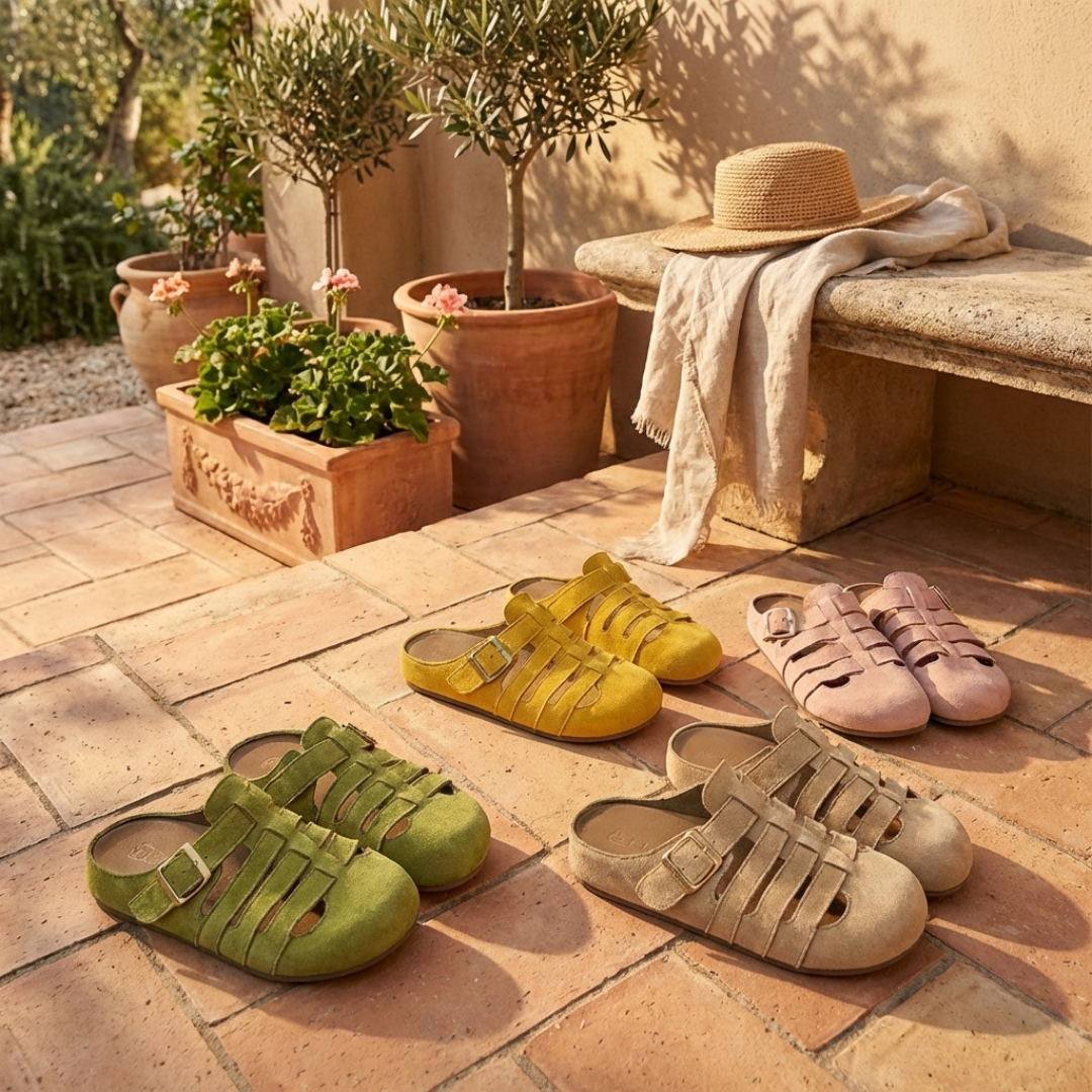 Clara | Sandales mules confortables sans fermeture