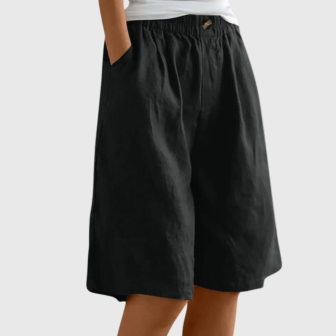 Madeleine | Short ample à taille élastique