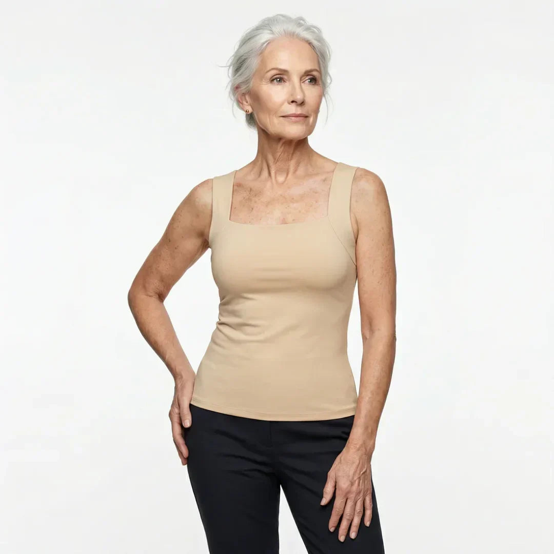 Roxanne | Débardeur avec soutien-gorge intégré ultra-confortable