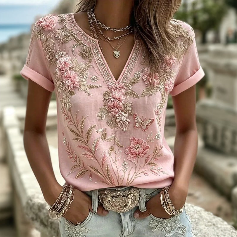 T-Shirt Vintage Coloré