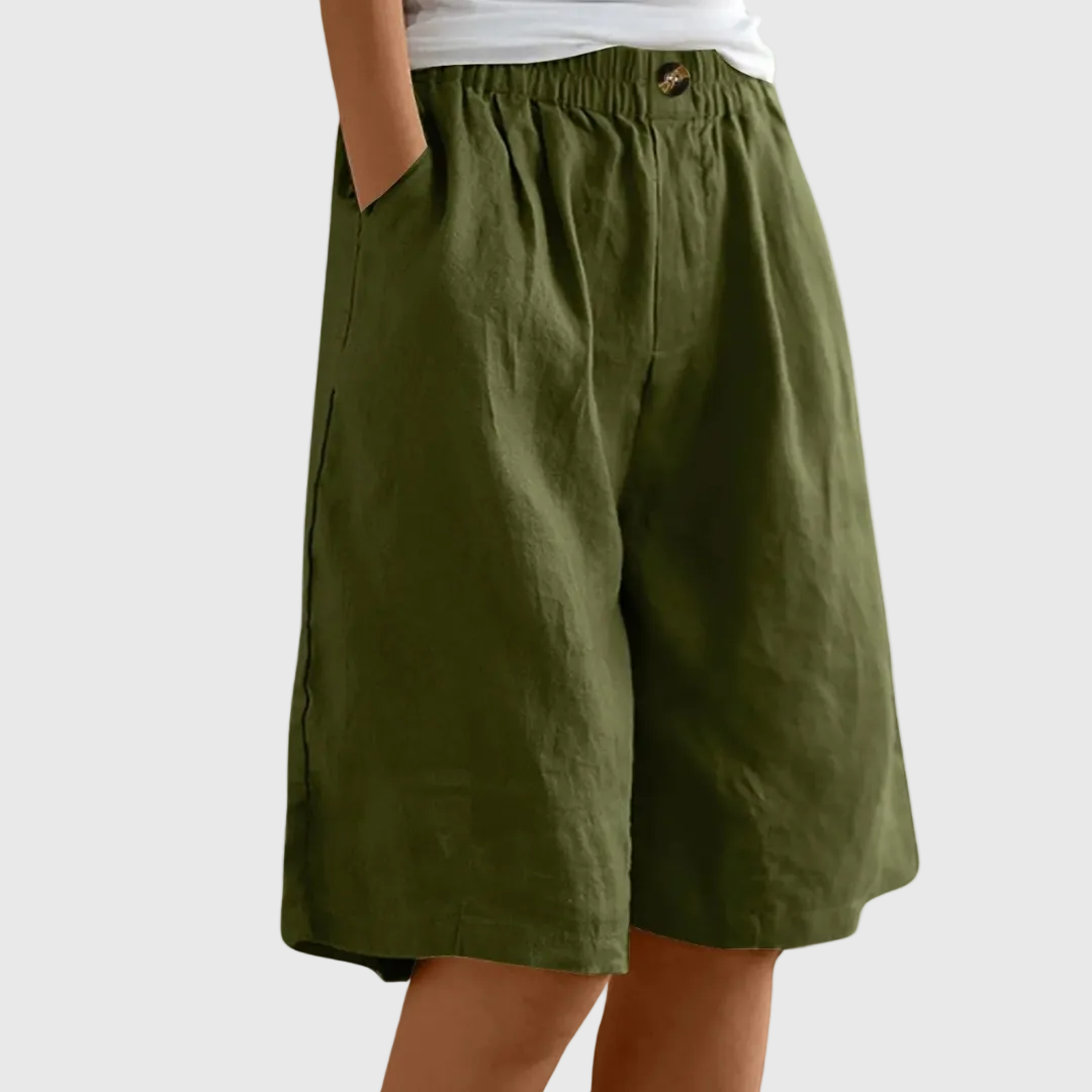Madeleine | Short ample à taille élastique