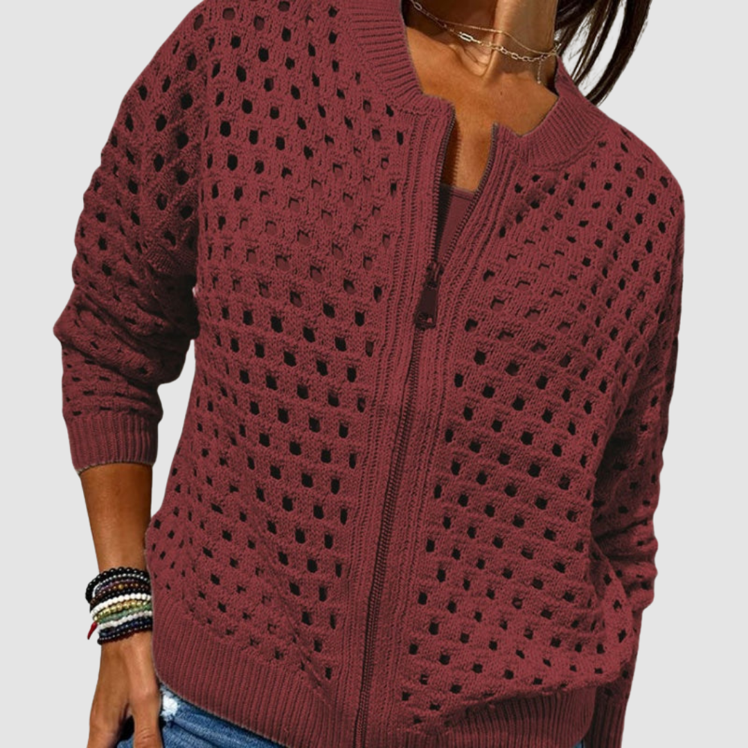 CONSTANCE | CARDIGAN EN MAILLE PREMIUM
