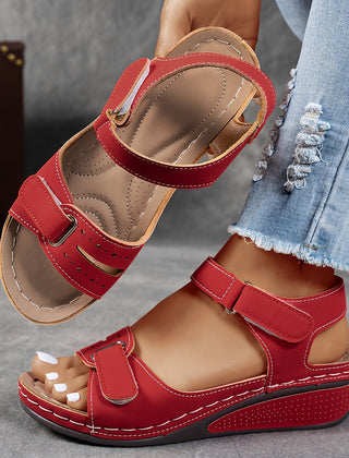 Sandales orthopédiques d'été Elsie, vue de profil – Valloro Paris