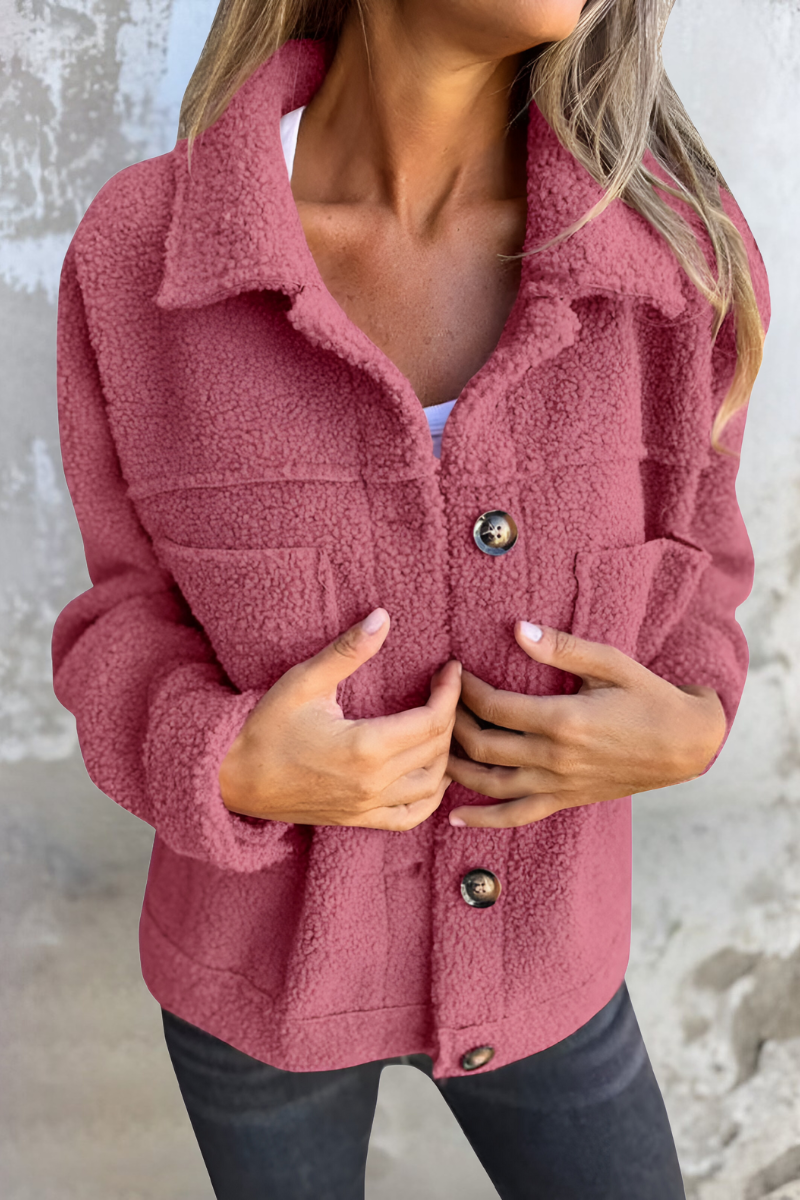 Rina™ | Veste teddy chaude et décontractée