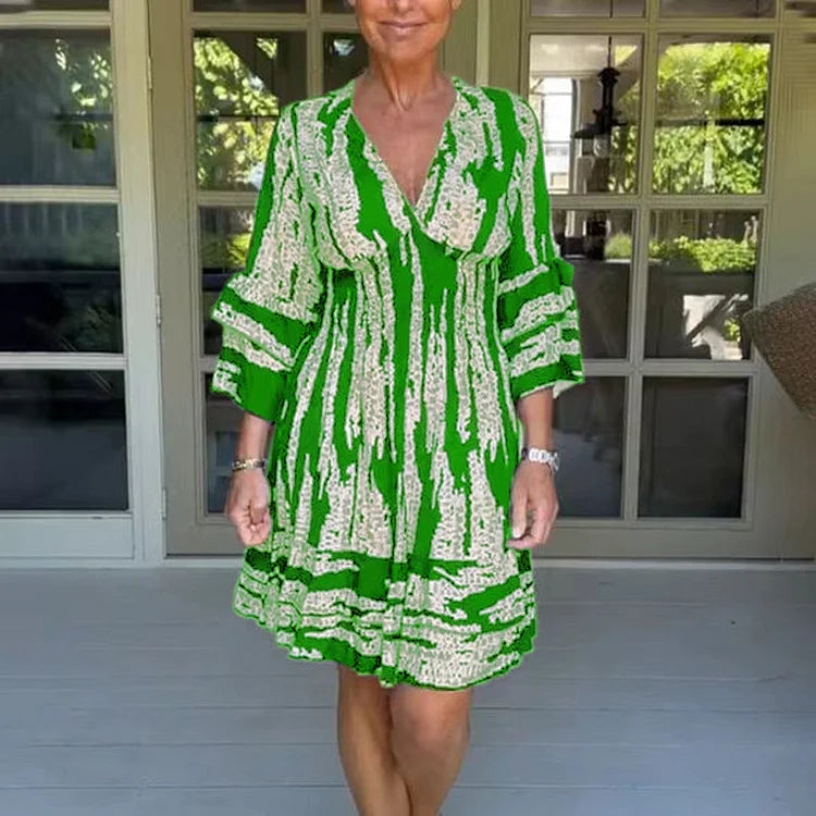 Robe boho glow Romy, présentation du coloris – Valloro Paris