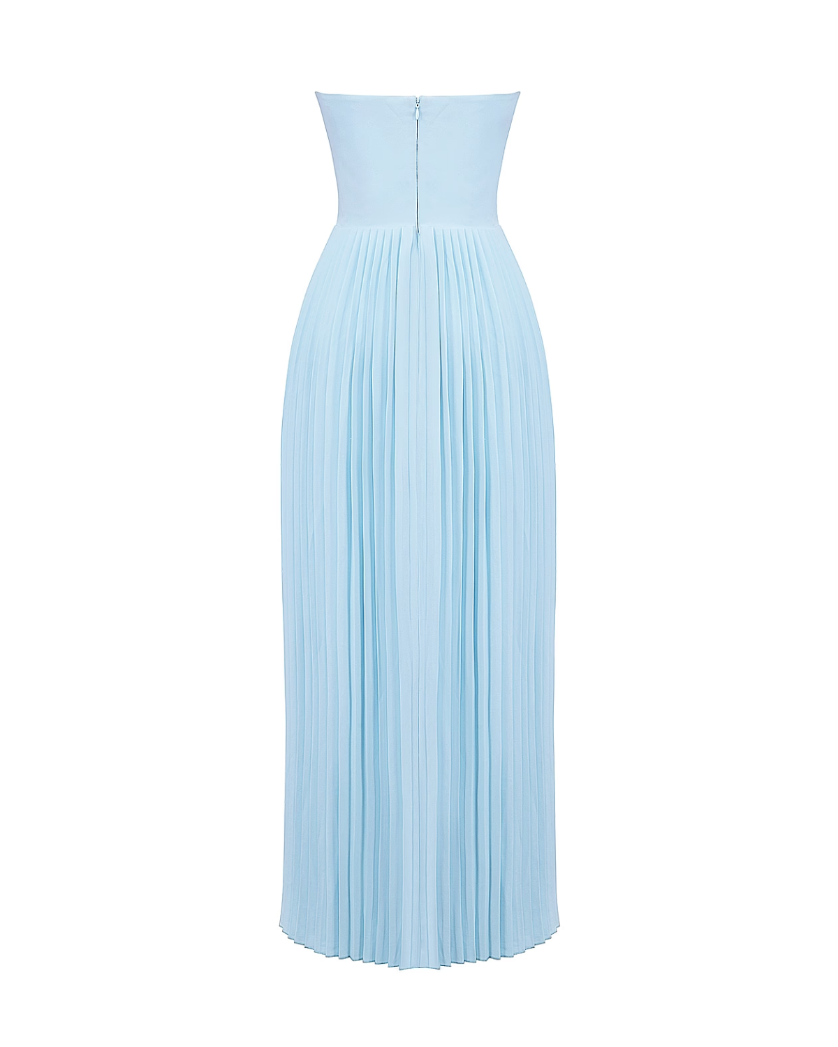 Robe longue fluide et élégante Siena, vue complète du modèle – Valloro Paris