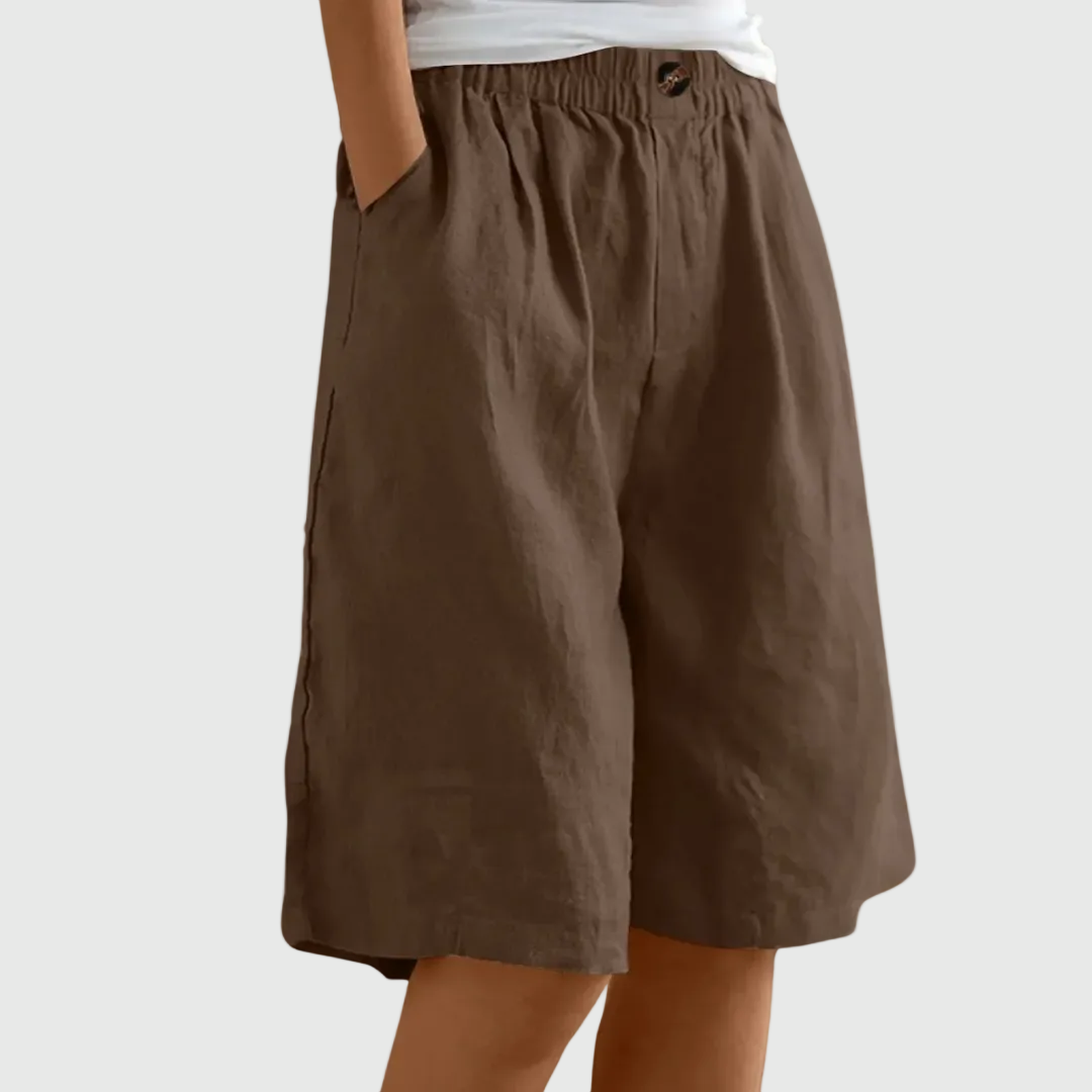 Madeleine | Short ample à taille élastique