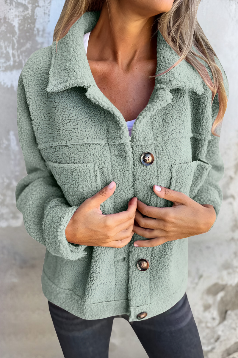 Rina™ | Veste teddy chaude et décontractée