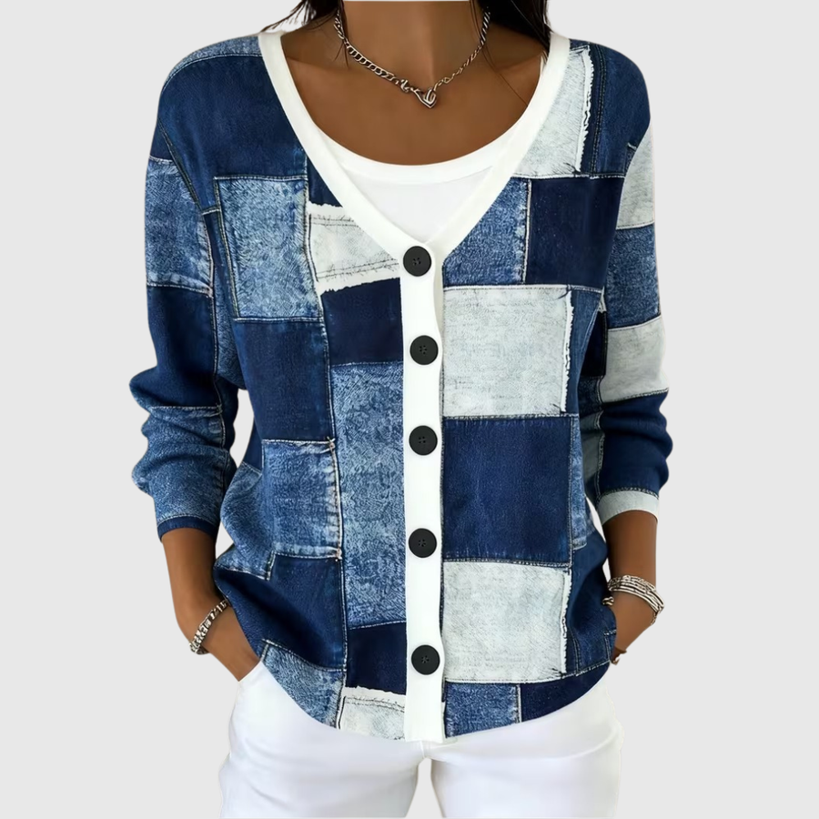 Begoña | Cardigan en maille boutonné