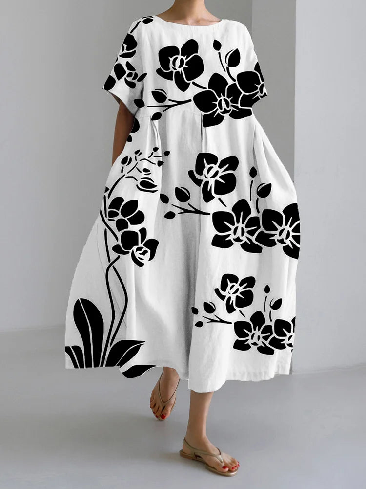 Robe d’été fleurie Mari
