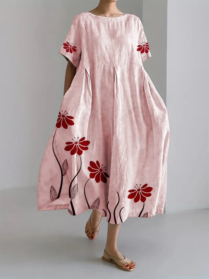 Robe d’été fleurie Sabi