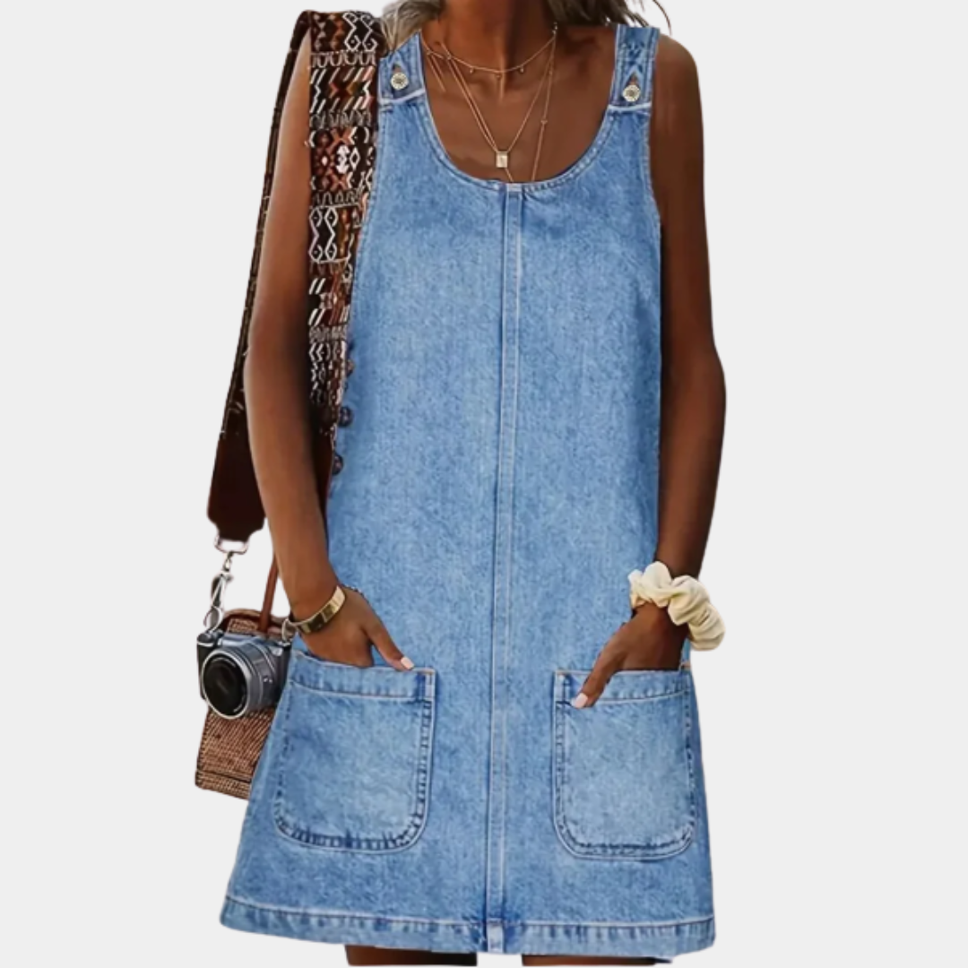 Saylor | Robe ample style denim