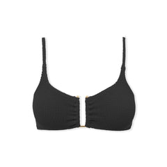 Maillot de bain deux pièces élégant Camille, gros plan sur la coupe – Valloro Paris