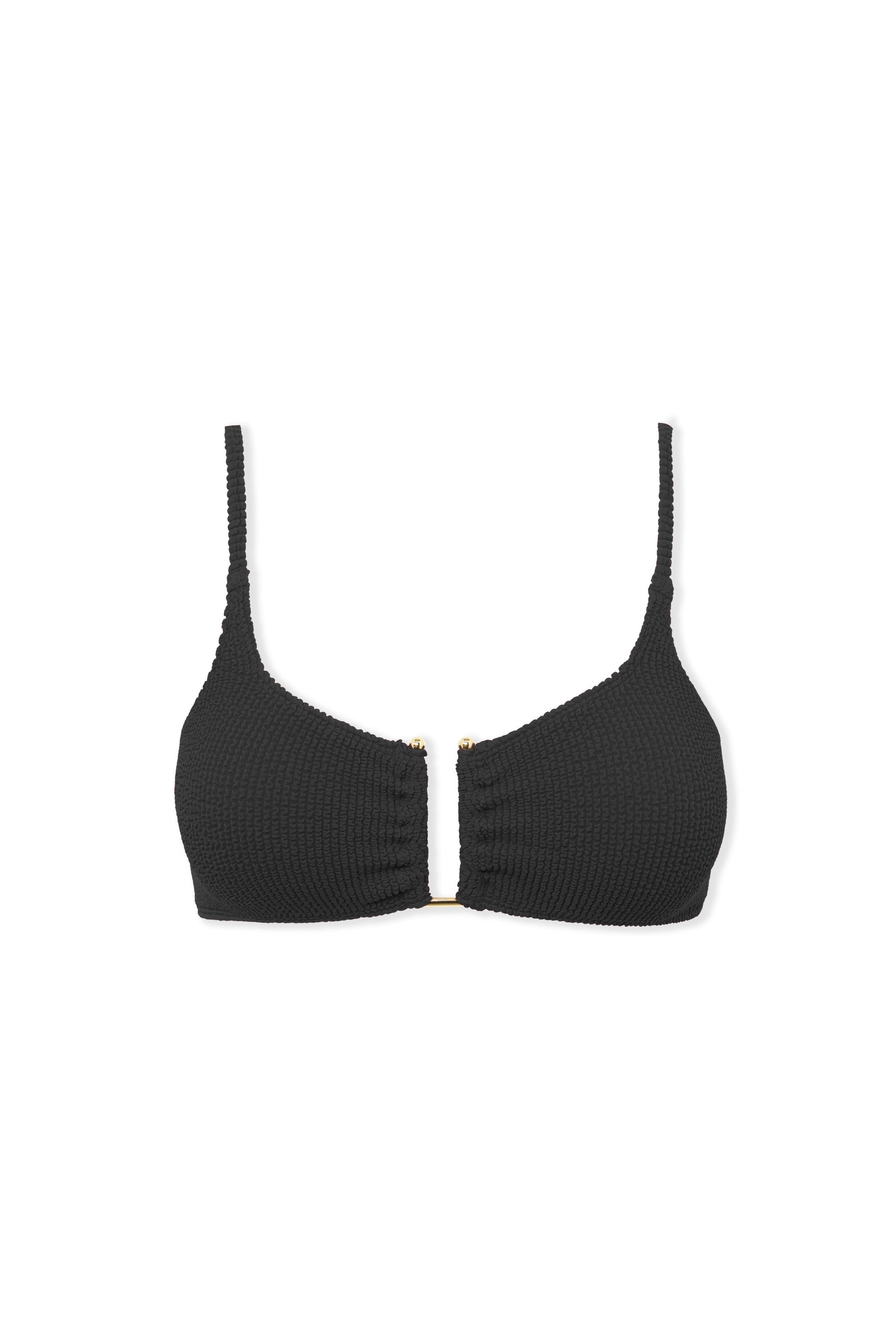 Maillot de bain deux pièces élégant Camille, gros plan sur la coupe – Valloro Paris