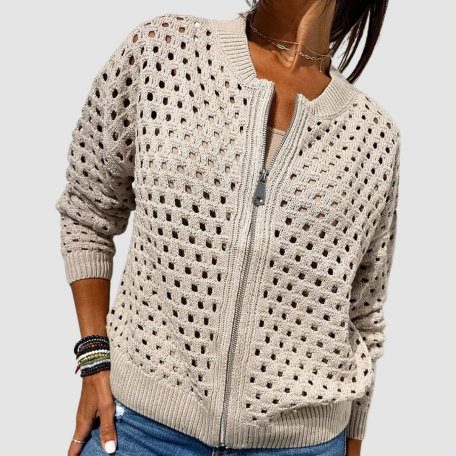 CONSTANCE | CARDIGAN EN MAILLE PREMIUM