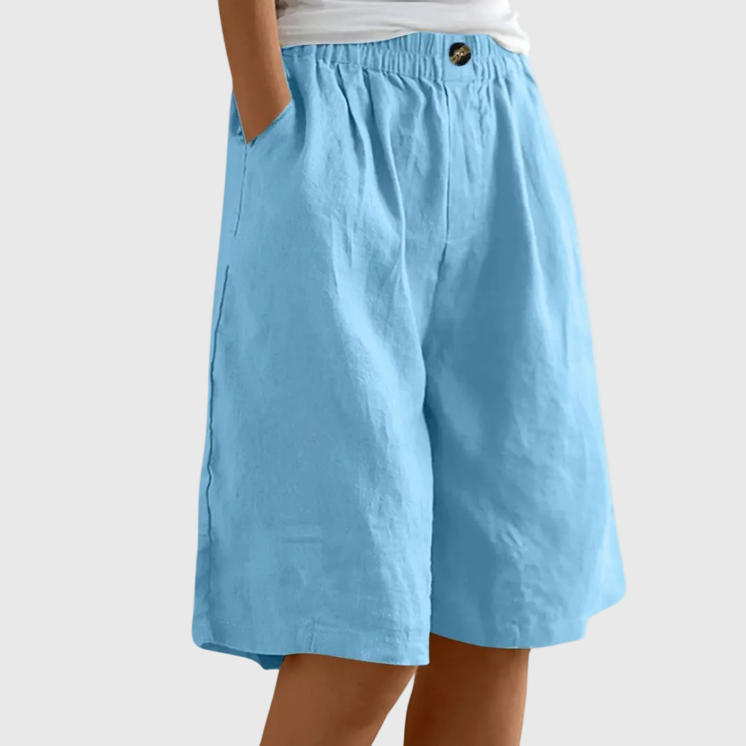 Madeleine | Short ample à taille élastique