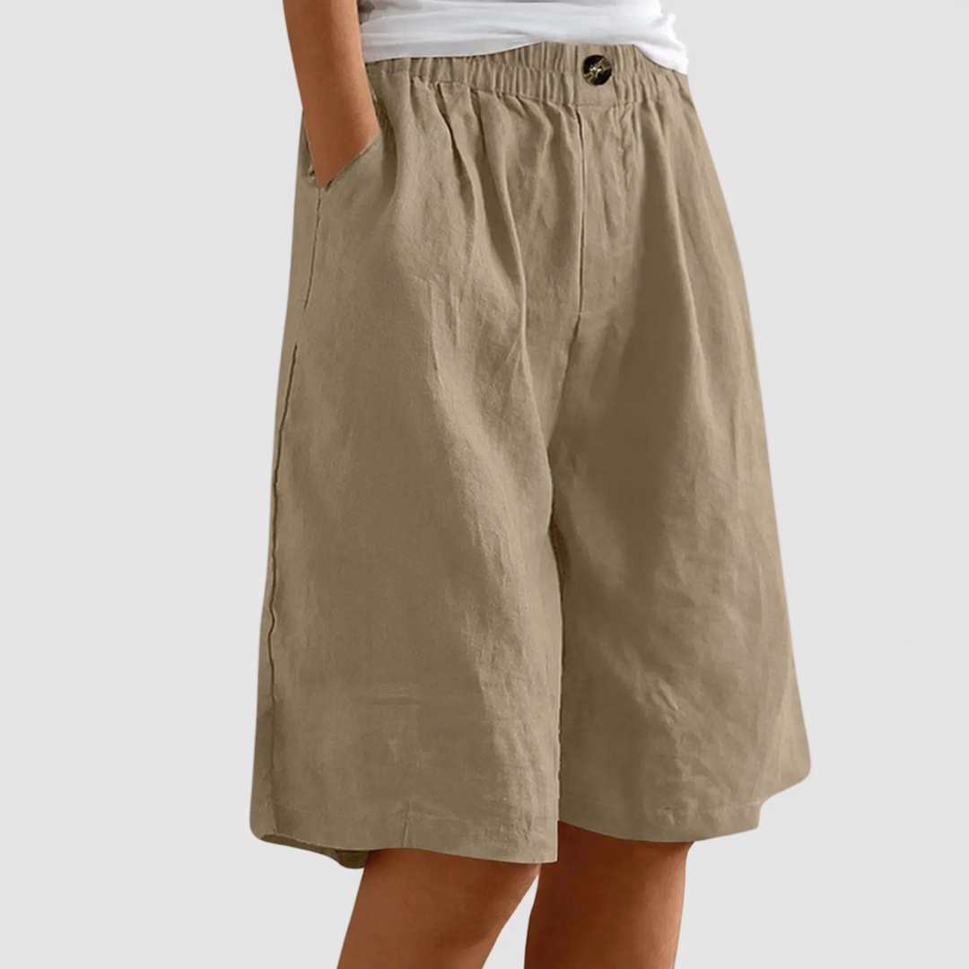 Madeleine | Short ample à taille élastique