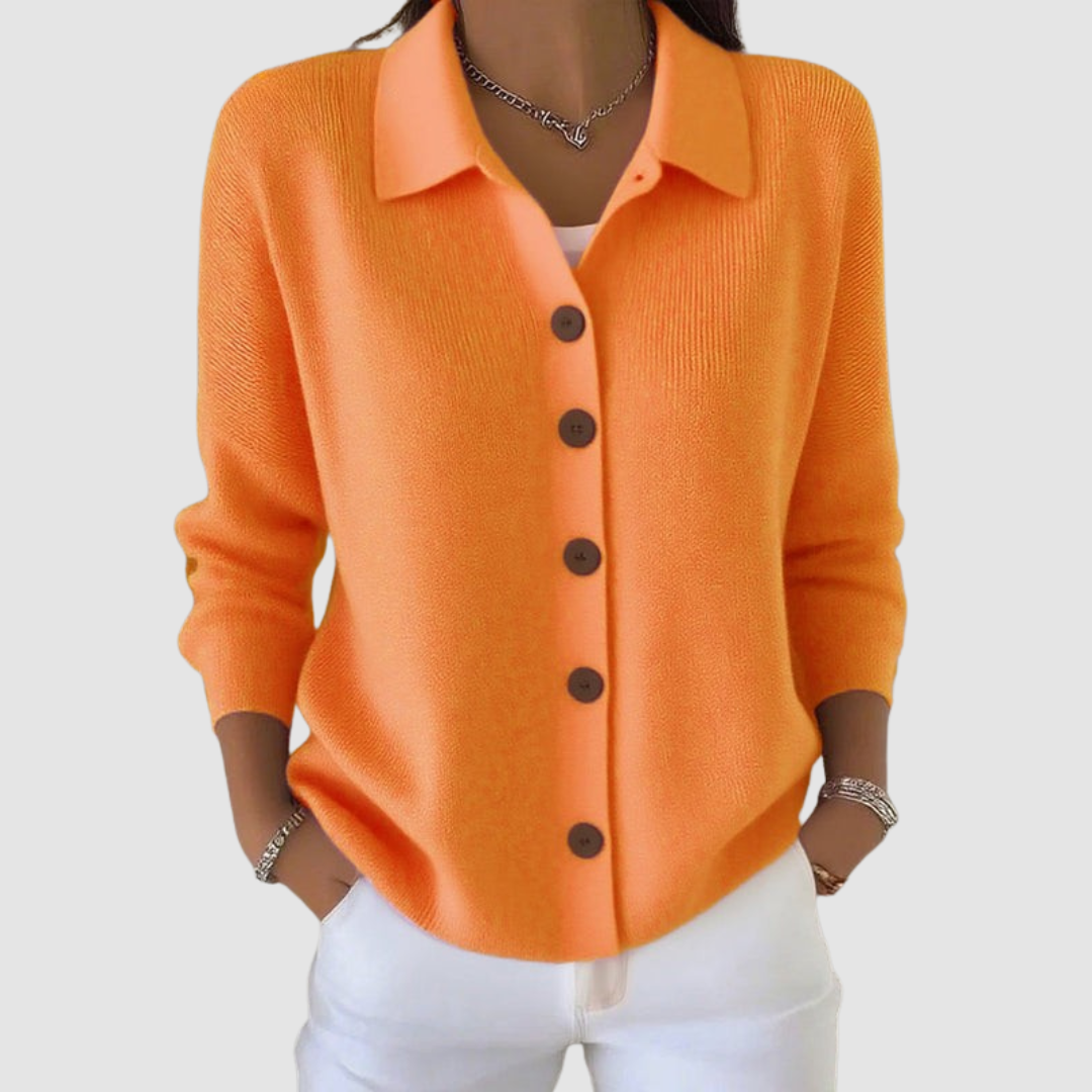 Riah™ | Cardigan en maille boutonné