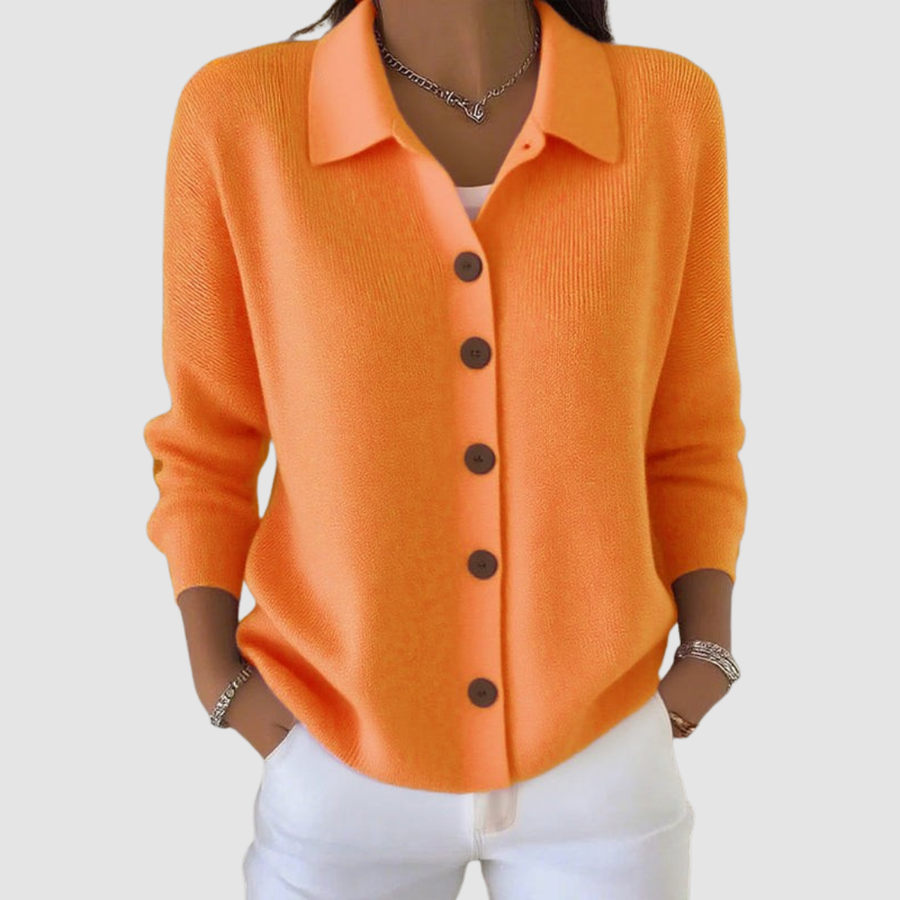 Riah™ | Cardigan en maille boutonné