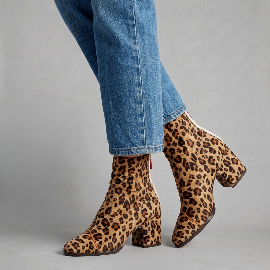 CLAIRE™ | Bottines élégantes à talon carré