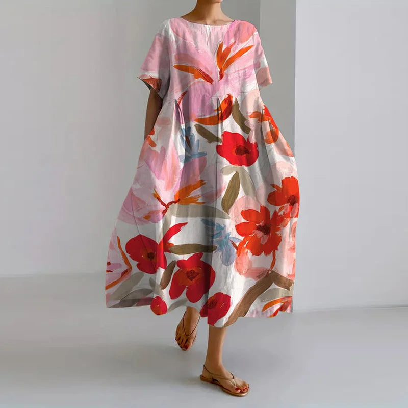 Robe d’été fleurie Rosanna
