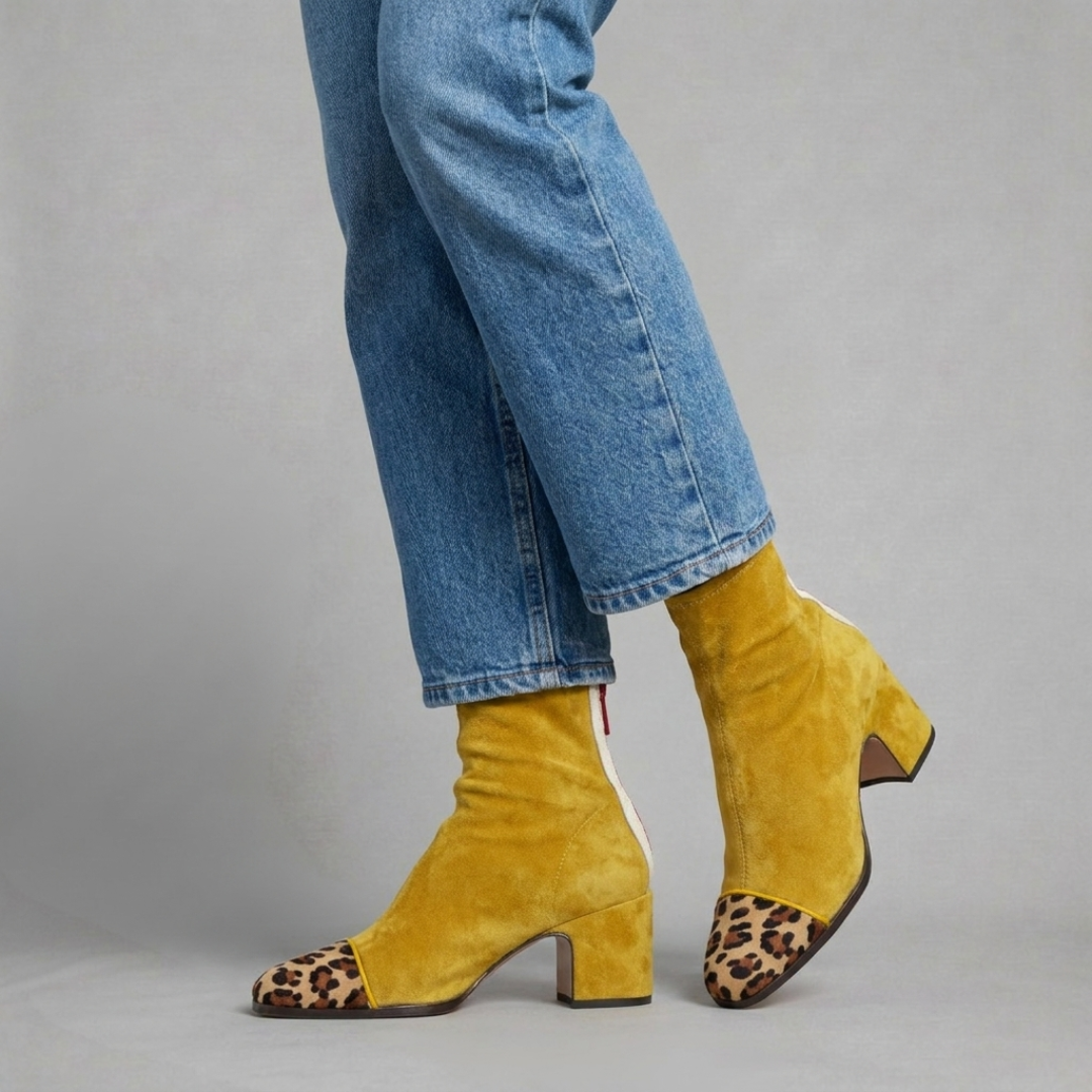 CLAIRE™ | Bottines élégantes à talon carré