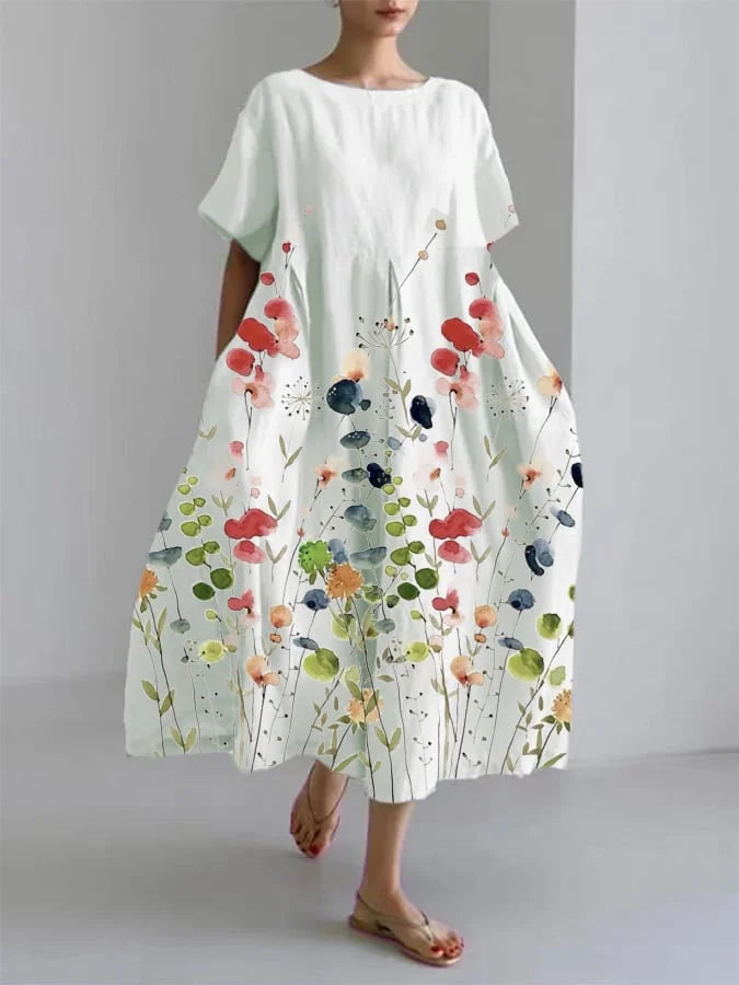 Robe d’été fleurie Flereti