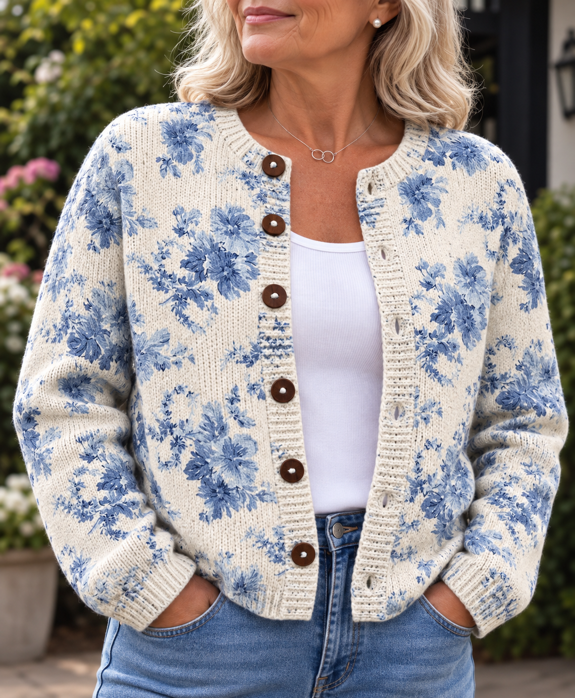 DAYSIE™ | Cardigan à maille vintage