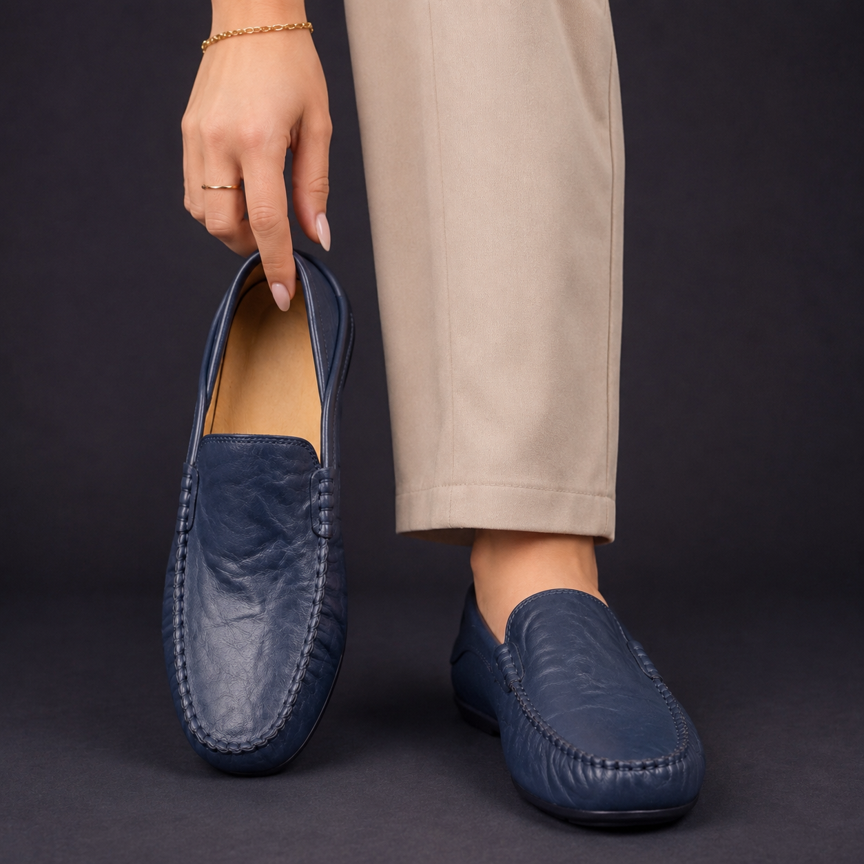 Florence – Mocassins en cuir