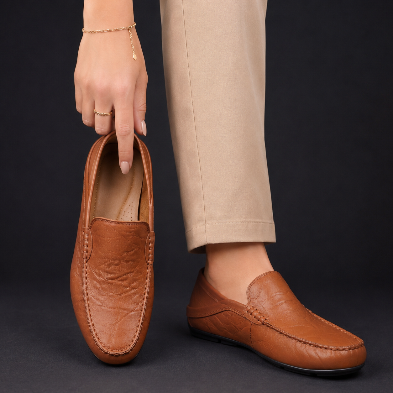 Florence – Mocassins en cuir