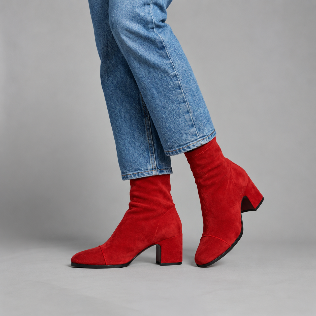 CLAIRE™ | Bottines élégantes à talon carré