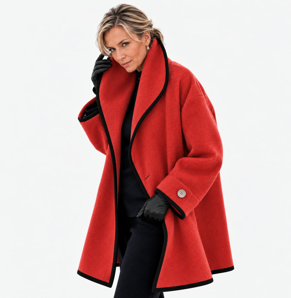 MARIA™ | Manteau en laine chaude