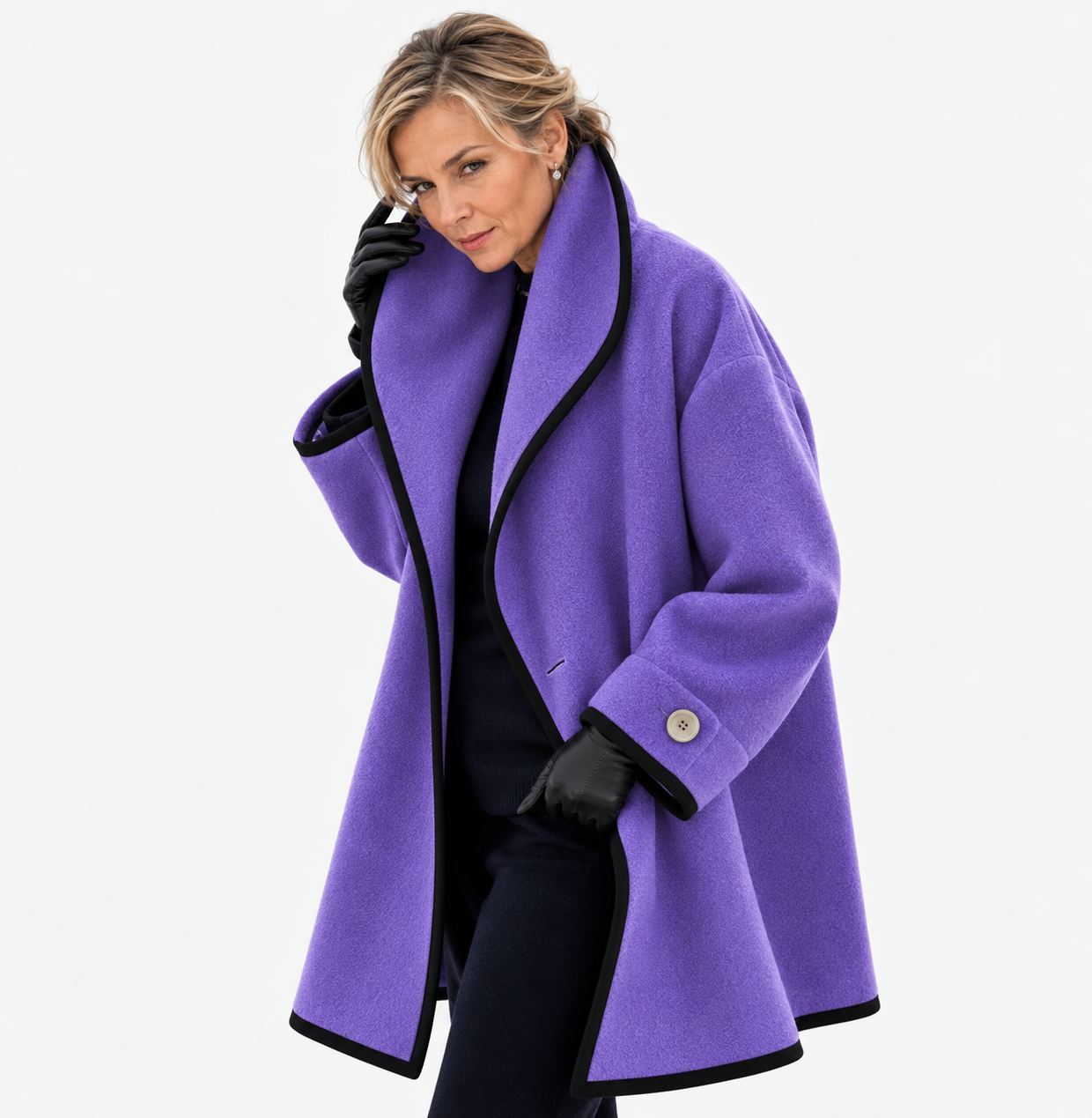 MARIA™ | Manteau en laine chaude