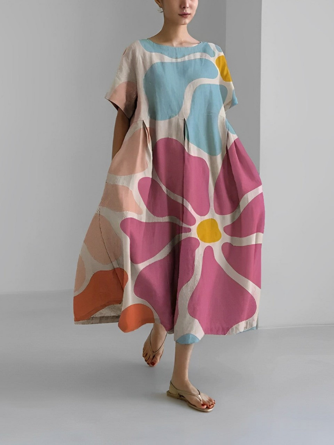 Robe d’été fleurie Valeno