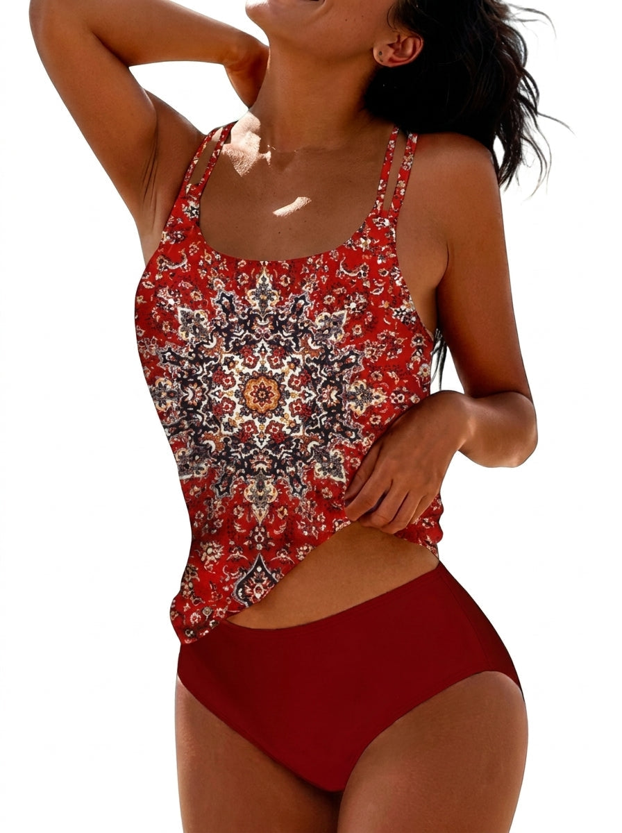 Ensemble de maillot de bain Lina, détail du tissu – Valloro Paris