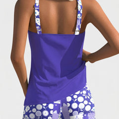 Maillot de bain confortable Mariela, détail du motif – Valloro Paris