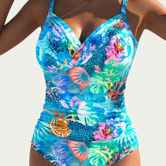 Maillot de bain sophistiqué Marisol, vue de face – Valloro Paris