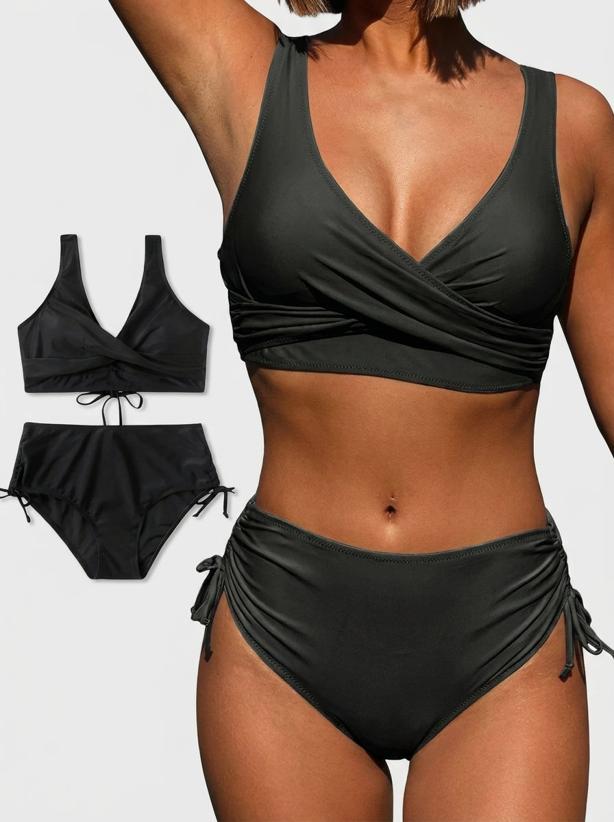 Ensemble bikini deux pièces Moni, vue de dos – Valloro Paris