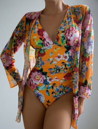 Ensemble bikini d'été Noelia, portée à la plage – Valloro Paris