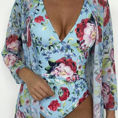 Ensemble bikini d'été Noelia, vue de dos – Valloro Paris