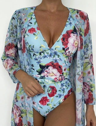 Ensemble bikini d'été Noelia, vue de dos – Valloro Paris