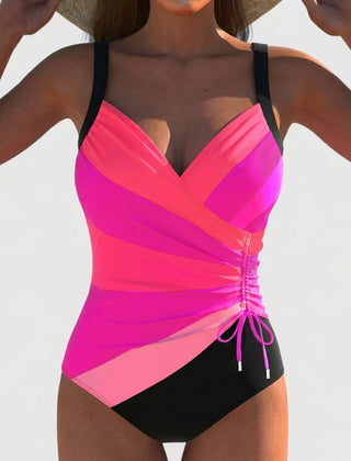 Maillot de bain élégant Raquel, détail du tissu – Valloro Paris