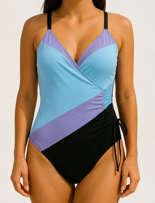 Maillot de bain élégant Raquel, gros plan sur la coupe – Valloro Paris