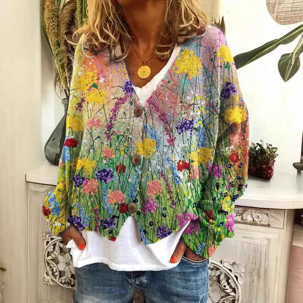 AILISH™ | Cardigan bohème coloré