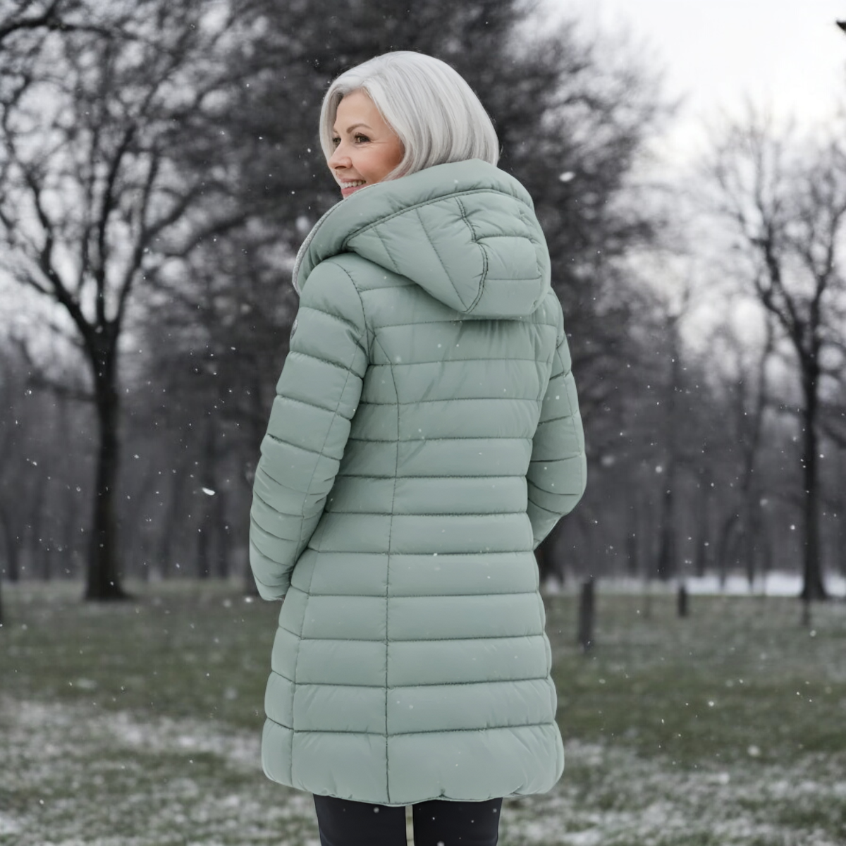 OLIVIA™ | Manteau d’Hiver Matelassé