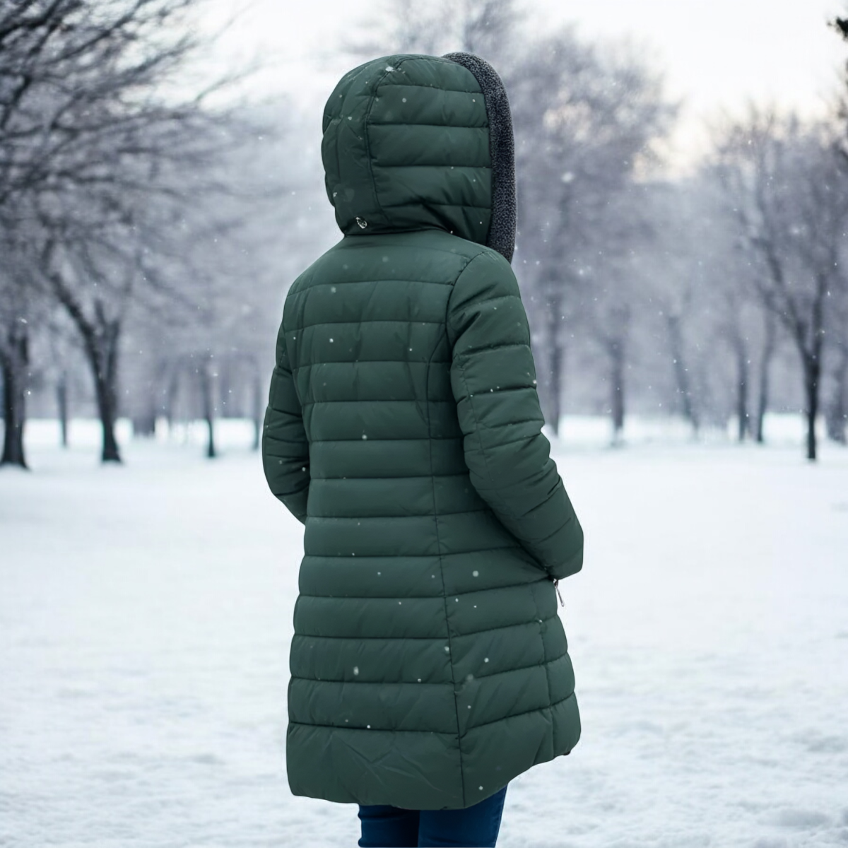 OLIVIA™ | Manteau d’Hiver Matelassé