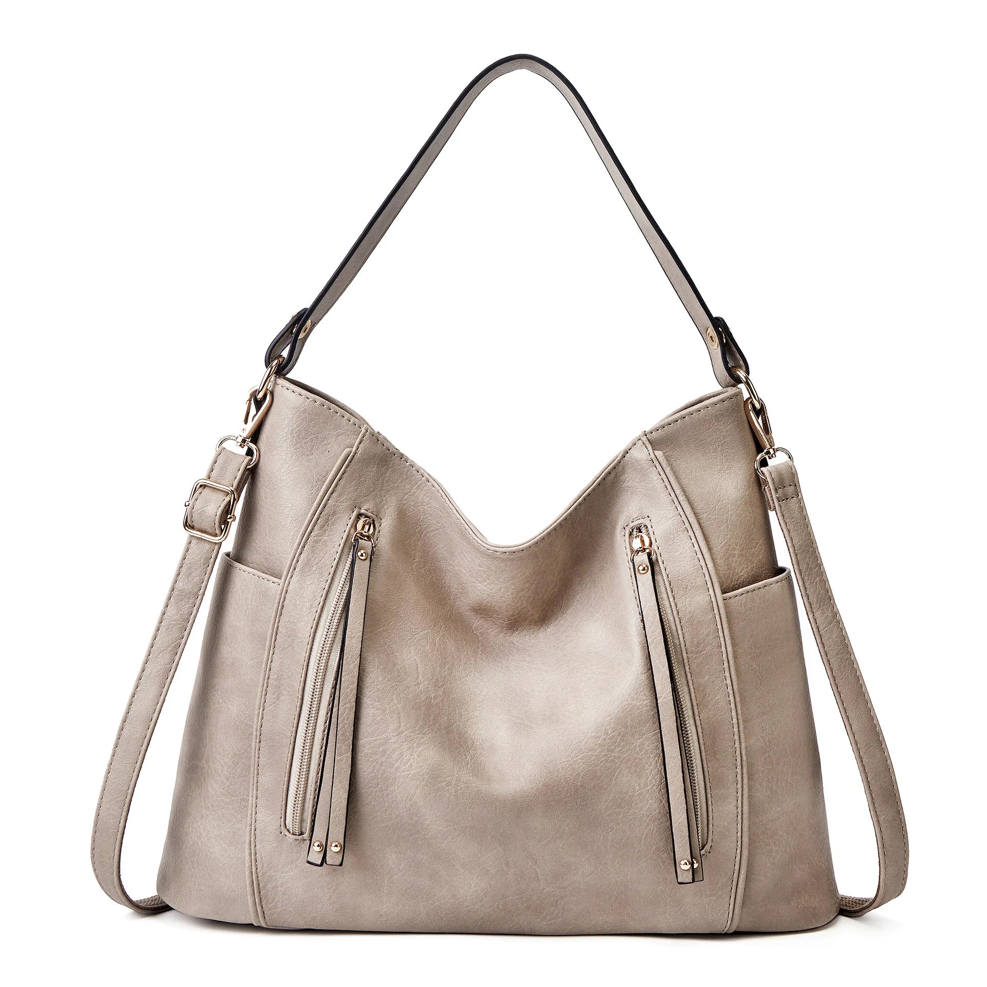 Sac cabas matelassé élégant Amelia, vue de face – Valloro Paris